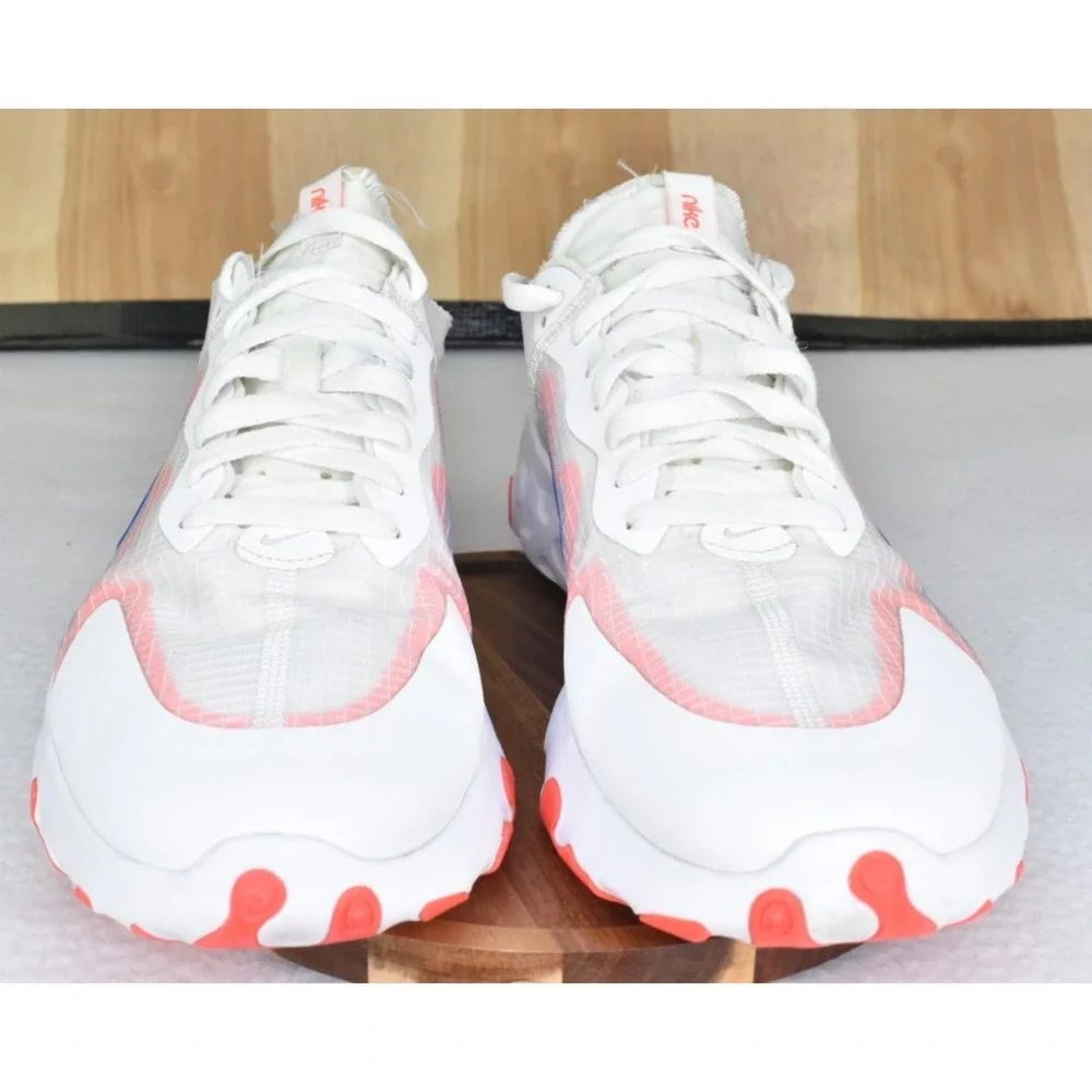 Nike Renew Lucent Men Shoes Size 12 White Royal Crimson Sneakers BQ4235-104